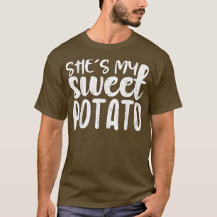 T-shirt She's My Sweet Potato I Yam Thanksgiving Couples