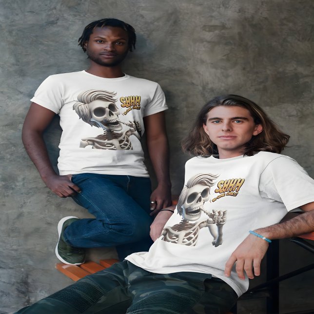 T-shirt SHHH... Personne Ne Se Soucie D'Être Unique Et Chi (Créateur téléchargé)