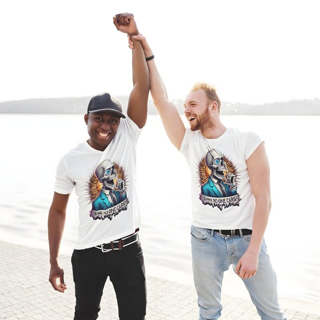 T-shirt SHHH... Personne Ne S'Intéresse Aux Skeletons Dapp (Créateur téléchargé)