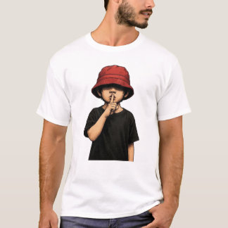 T-Shirt Shhh Silence S'il Vous Plaît | Art de rue