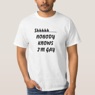 T-shirt Shhhh personne sait que je suis pièce en t