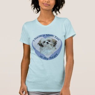 T-shirt Shi Tzu à mon coeur