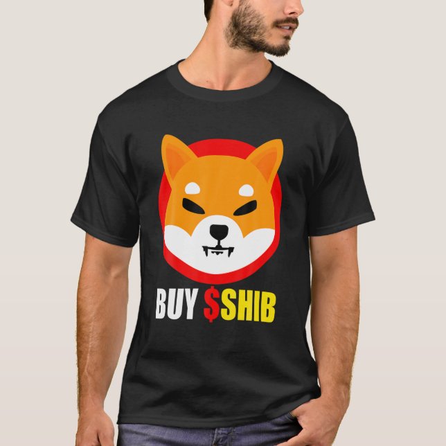 T-shirt Shib Army Acheter Shib Coin Shiba Inu Memecoin (Devant)
