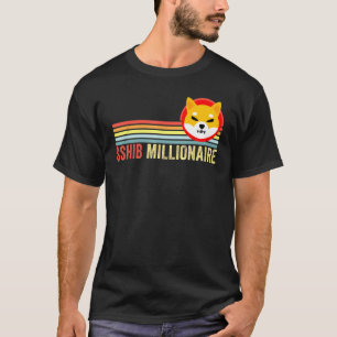 T-shirt Shib Millionaire Shiba Inu Coin Shib Cryptocurry