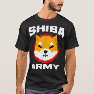T-shirt Shiba Armée Crypto Token Cryptomonnaie Wallet Shib