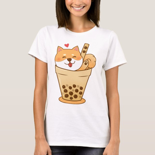 T-shirt Shiba Boba (Devant)