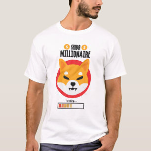 T-shirt Shiba Coin Le Millionaire Chargement Token Coin Sh