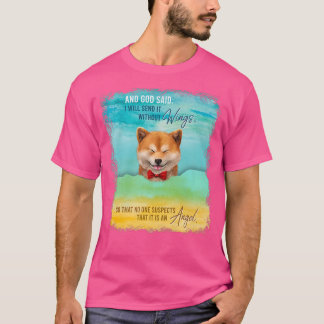 T-shirt Shiba Inu Amour Amoureux Pour Enfants Ado Adulte