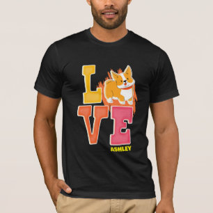 T-shirt Shiba Inu amoureux couleur mignonne