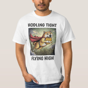 T-shirt Shiba Inu Chien blanc