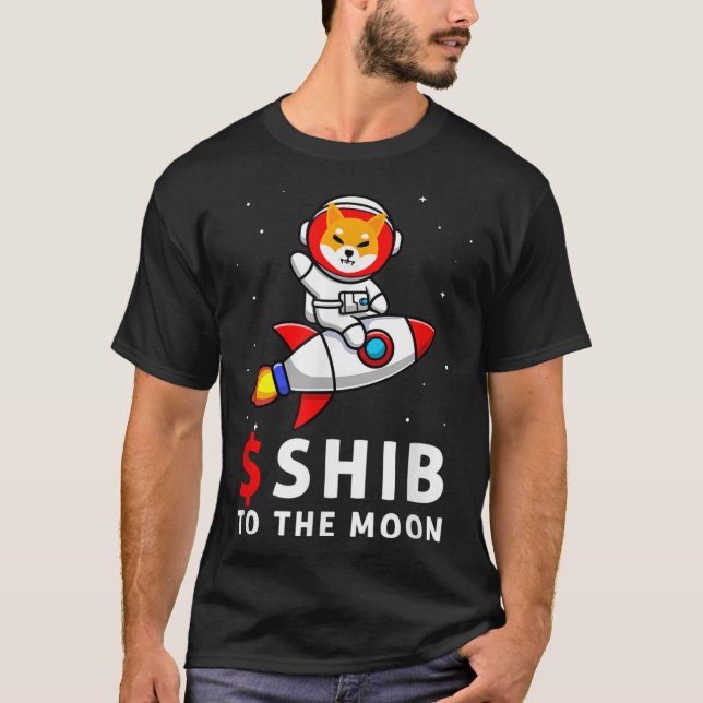 T-shirt Shiba Inu Coin Shiba Token Shiba Crypto (Devant)
