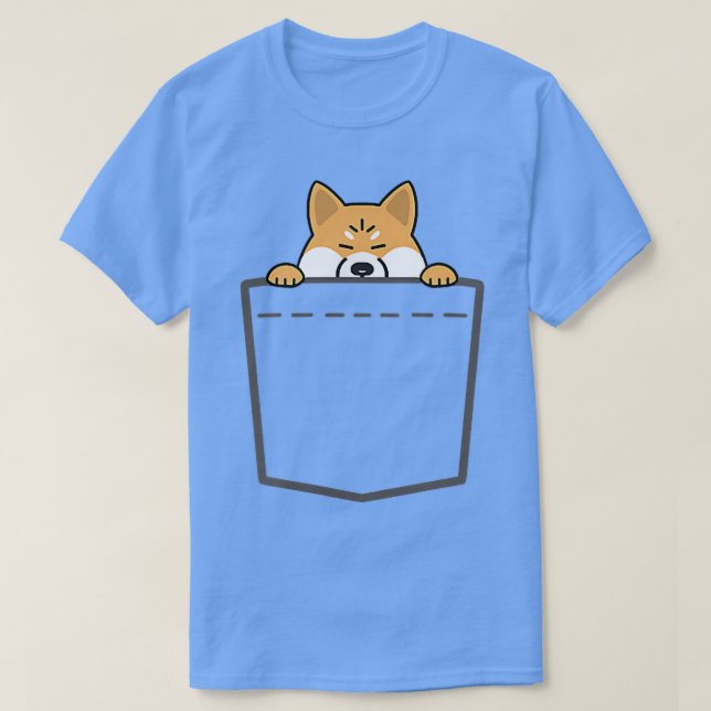 T-shirt Shiba Inu Dans Votre Poche Amoureux des chiens Shi (Design devant)
