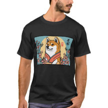 Shiba Inu Dog - Style traditionnel japonais de car