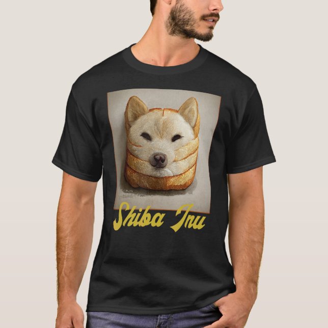 T-shirt Shiba Inu Doge Mème Pain Akita Inu Hokkai (Devant)