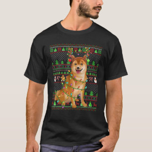 T-shirt Shiba Inu Famille Amoureux des chiens Correspondan