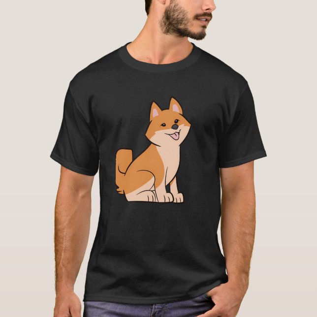 T-shirt Shiba Inu Maman Chien Shiba Maman (Devant)