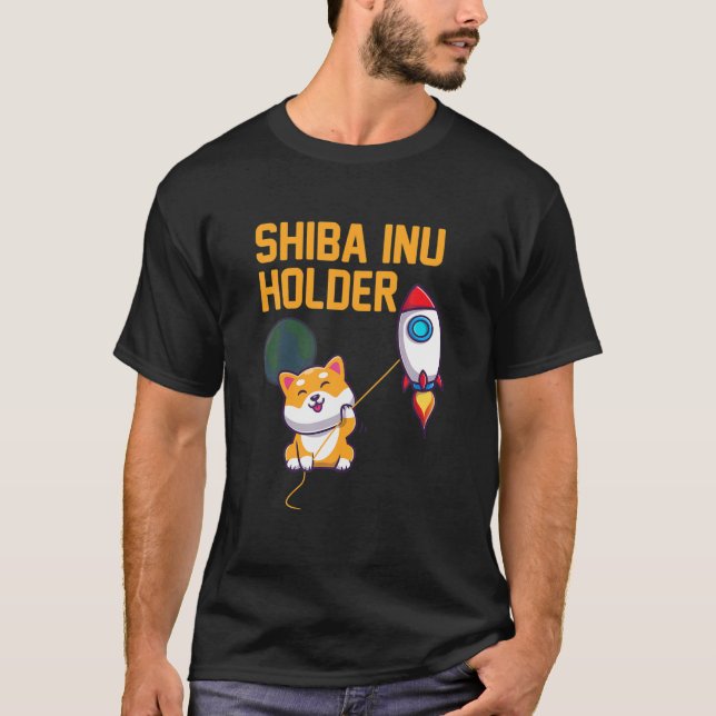 T-shirt Shiba Inu Porte-pièce Chien Tueur Chien Funny Cryp (Devant)
