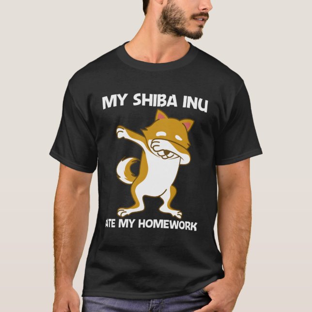 T-shirt Shiba Inu Pour Le Japon Élevage Animal (Devant)