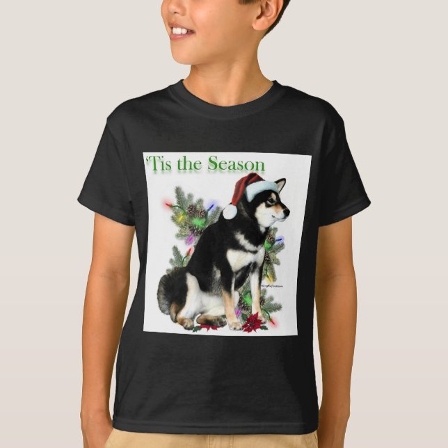 T-shirt Shiba Inu 'Tis (Devant)