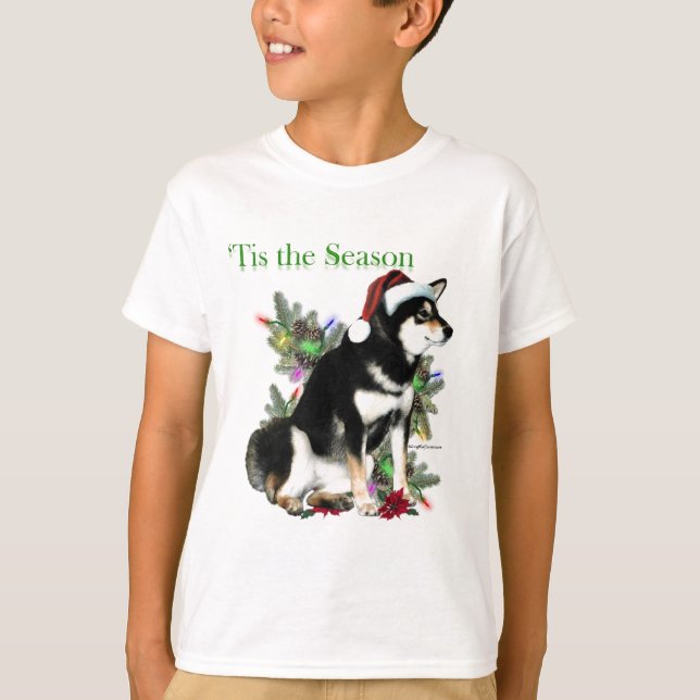T-shirt Shiba Inu 'Tis (Devant)