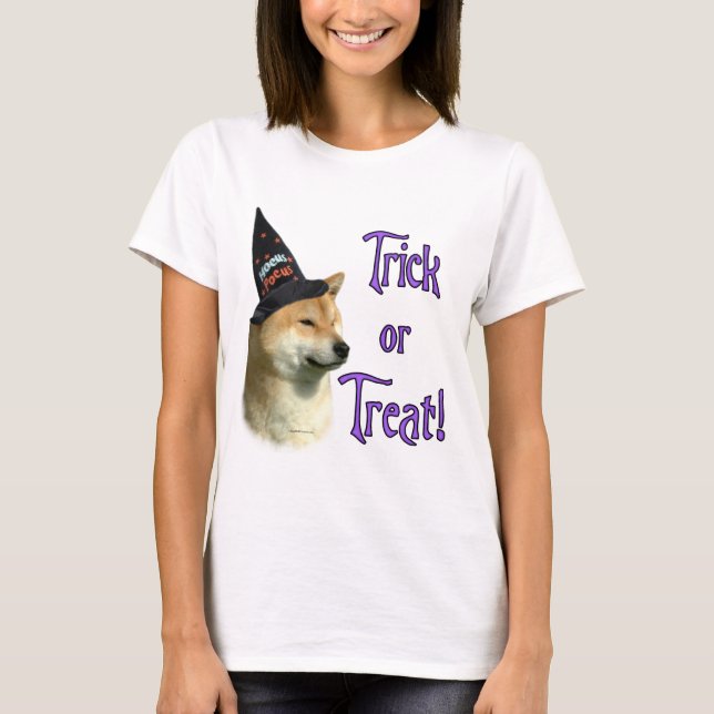 T-shirt Shiba Inu Trick (Devant)