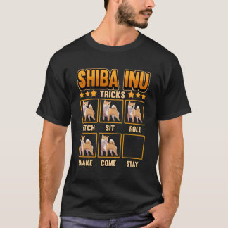T-shirt Shiba Inu Tricks Naughty Pet Puppy Trainer Maman P