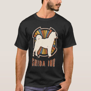 T-shirt Shiba Inu Vintage Classic Retro Chien Love