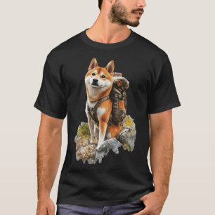 T-shirt Shiba Pitbull Inu