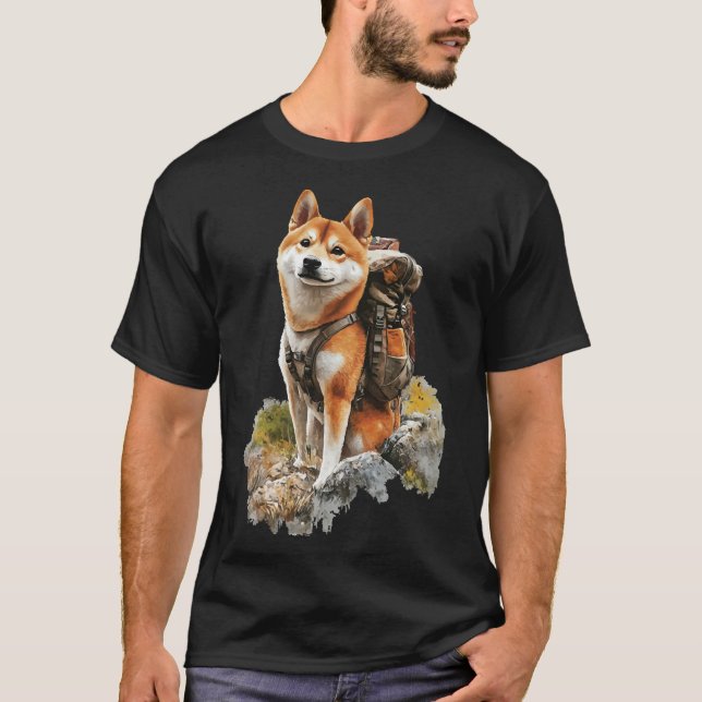 T-shirt Shiba Pitbull Inu (Devant)