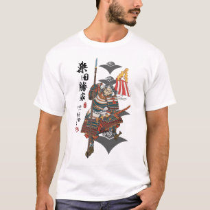 T-shirt Shibata Katsuie Ukiyo-e