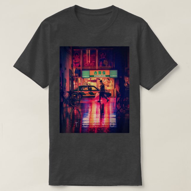 T-shirt Shibuya la nuit (Design devant)