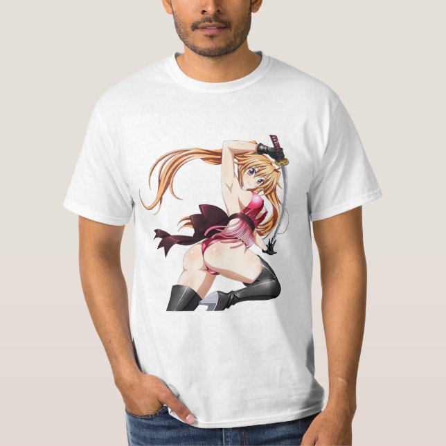 T-shirt Shidou Irina - Lycée DxD (Devant)