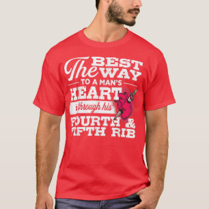 T-shirt Shieldmaiden, Viking, Best Way To A Mens Heart