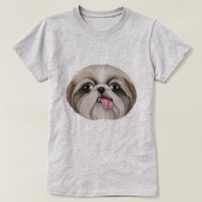 T-shirt Shih Tzu (Design devant)