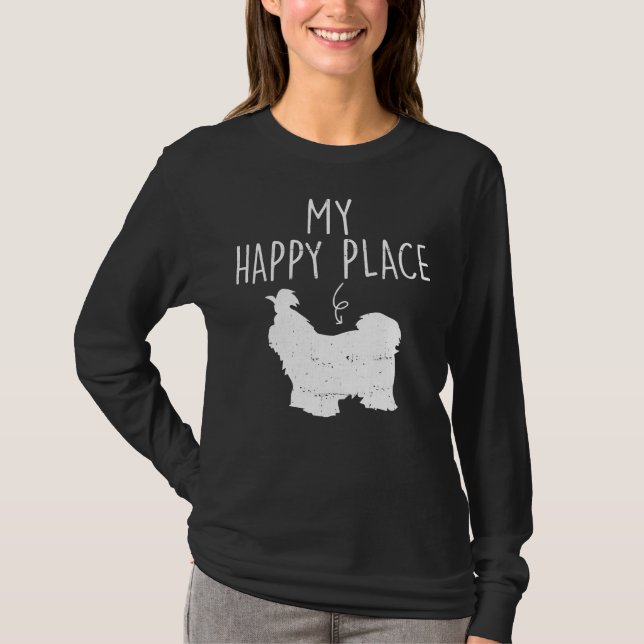 T-shirt Shih Tzu Chien Maman (Devant)