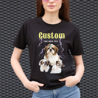 Shih Tzu Contrefaçon Tendance Photo de Chien Perso