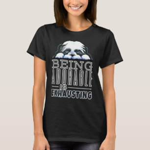 T-shirt Shih Tzu Être adorable