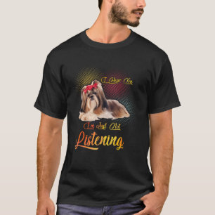 T-shirt Shih Tzu Je T'Entends Je N'Écoute Pas