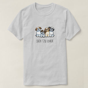 T-shirt Shih Tzu Lover Personnalisé