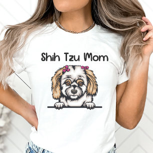 T-shirt Shih Tzu Maman Chemise, Mama Chien
