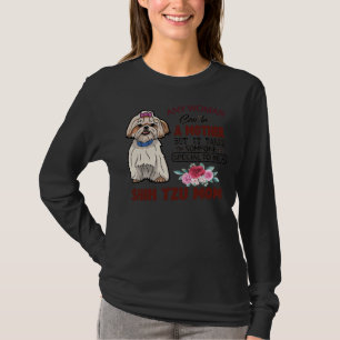 T-shirt Shih Tzu Maman Et Masque Visage