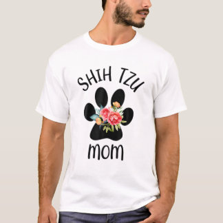 T-shirt Shih Tzu Maman Pour Elle