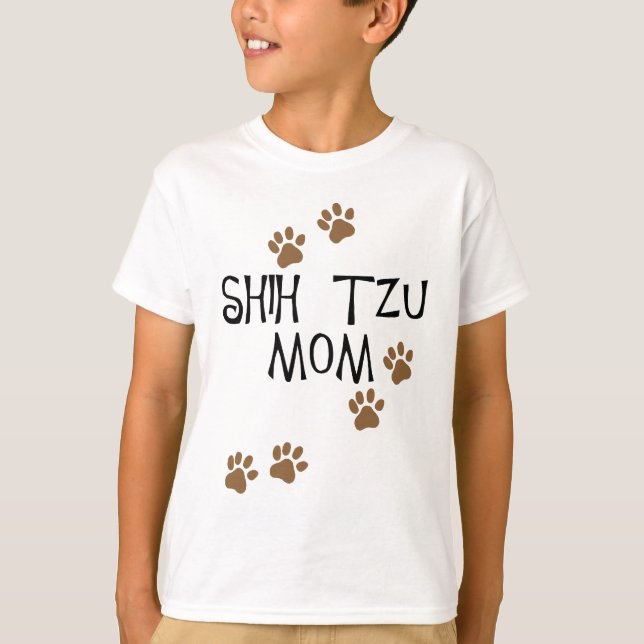T-shirt Shih Tzu Mom (Devant)