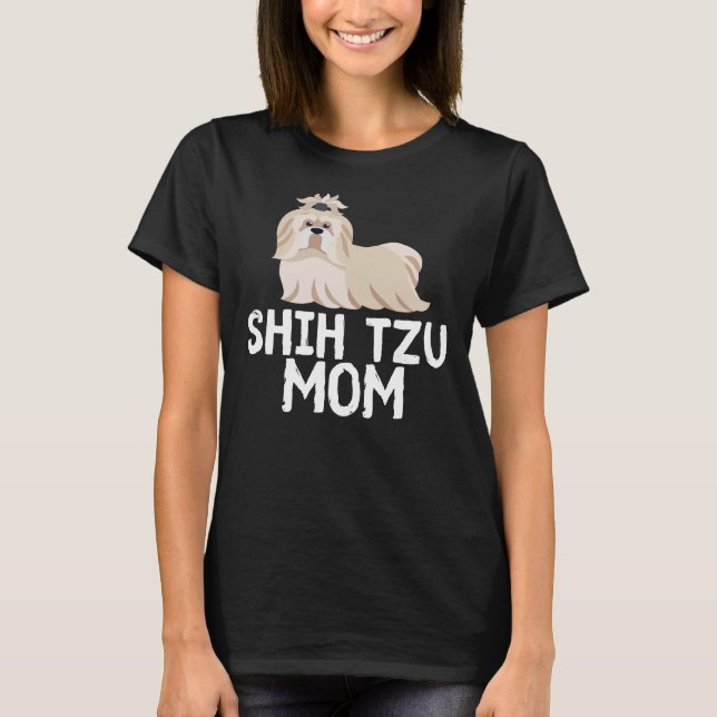 T-shirt Shih Tzu Mom (Devant)