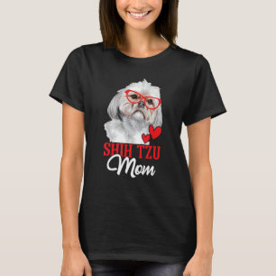 T-shirt Shih Tzu Mom - Propriétaire de chien Animal éleveu