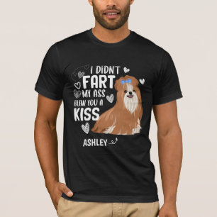 T-shirt Shih tzu n'a pas péché Kiss Dog