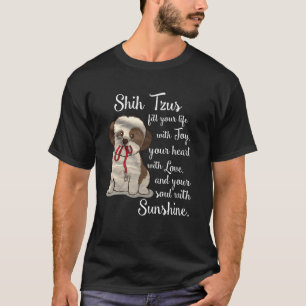 T-shirt Shih Tzu Remplit Votre Vie De Joie