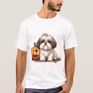 T-shirt Shih Tzu sur le thème de l'Halloween