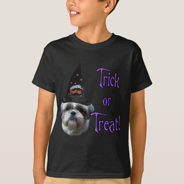 T-shirt Shih Tzu Trick (Devant)