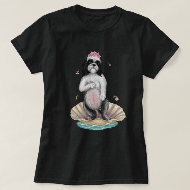 T-shirt Shih Tzu Venus (Design devant)
